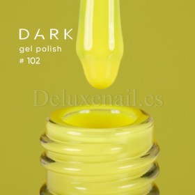Esmalte Permanente Dark 102, Amarillo, 10 ml