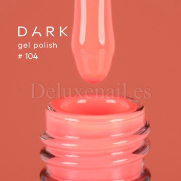 Esmalte Permanente Dark 104, Melocotón, 10 ml