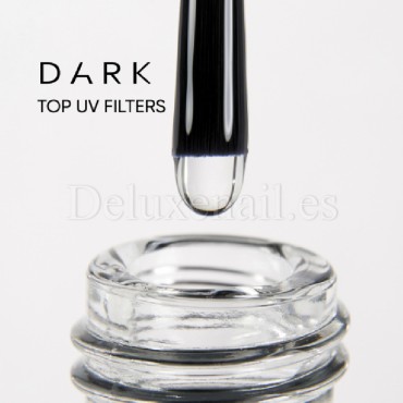 Top no wipe Dark, sin pegajosidad con UV filtros, sin pincel, 30 ml