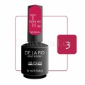 Esmalte Permanente Town Red 03 DE LA RO, 10 ml