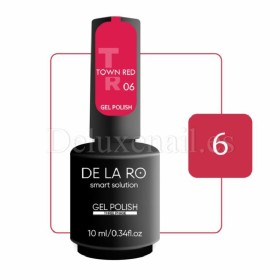 Esmalte Permanente Town Red 06 DE LA RO, 10 ml
