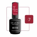 Esmalte Permanente Town Red 07 DE LA RO, 10 ml