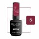Esmalte Permanente Town Red 08 DE LA RO, 10 ml