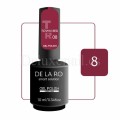 Esmalte Permanente Town Red 08 DE LA RO, 10 ml