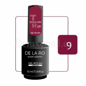 Esmalte Permanente Town Red 09 DE LA RO, 10 ml