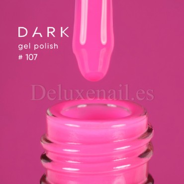 Esmalte Permanente Dark 107, Rosa, 10 ml