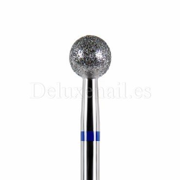 Fresa Azul Bola, Ø5 mm, F116, grano medio, Dark