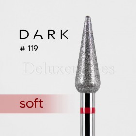 Fresa Roja Gota, Ø4.2 mm, F119, grano suave, Dark