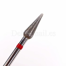 Fresa Roja Gota, Ø4.2 mm, F119, grano suave, Dark