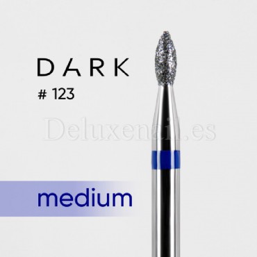 Fresa Azul Brote, Ø1.8 mm, F123, grano medio, Dark
