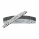 NFE-40-150/180-25 - Kit de limas media luna minerales Staleks Expert, grano 150/180,  25 uds