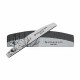 NFE-40-180/240-25 - Kit de limas media luna minerales Staleks Expert, grano 180/240,  25 uds