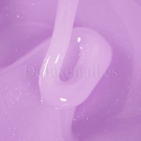 Gel constructor Dark Smart Builder Gel 33, Violeta claro con micro brillo, 15 ml