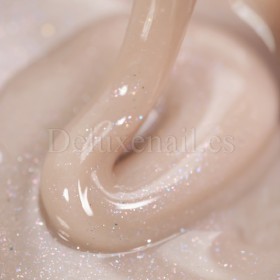 Gel constructor Dark Smart Builder Gel 35, Beige con micro brillo, 15 ml