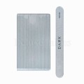 Kit de limas para uñas Dark, grano 150/180, 25 uds, forma recta