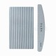 Kit de limas para uñas Dark, grano 180/240, 25 uds, forma media luna