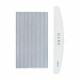 Kit de limas para uñas Dark, grano 180/240, 25 uds, forma media luna