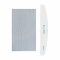 Kit de limas para uñas Dark, grano 180/240, 25 uds, forma media luna