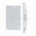 Kit de limas para uñas Dark, grano 150/180, 25 uds, forma media luna