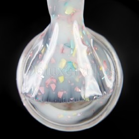 Base Camuflaje Dark Potal 02, Blanco Lechoso con foil multicolor, 15 ml