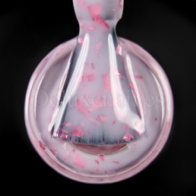 Base Camuflaje Dark Potal 05, Rosa con foil rosa, 15 ml