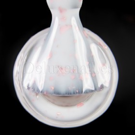 Base Camuflaje Dark Potal 09, Blanco con foil Rosa, 15 ml