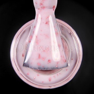 Base Camuflaje Dark Potal 10, Rosa cálido con foil rojo, 15 ml