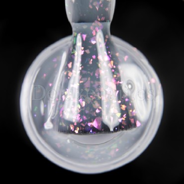 Base Camuflaje Dark Potal 24, Blanco lechoso traslúcido con foil ópalo multicolor, 15 ml