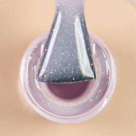 Base Opal 03 Dark, Rosa Lechoso con micro brillo multicolor, 30 ml