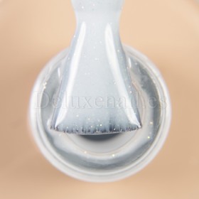 Base Opal 07 Dark, Blanco con micro brillo dorado, 15 ml
