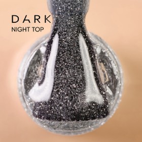 Top Reflectante sin pegajosidad Night Dark, Transparente, 10 ml