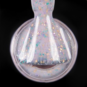 Base Camuflaje Dark Potal 37, Lila con foil multicolor, 15 ml