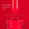 Esmalte Permanente Dark 52, Rojo neón, 10 ml