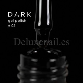 Esmalte Permanente Dark 02, Negro, 10 ml