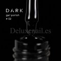 Esmalte Permanente Dark 02, Negro, 10 ml