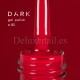 Esmalte Permanente Dark 03, Rojo vivo, 10 ml