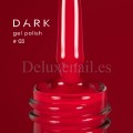 Esmalte Permanente Dark 03, Rojo vivo, 10 ml