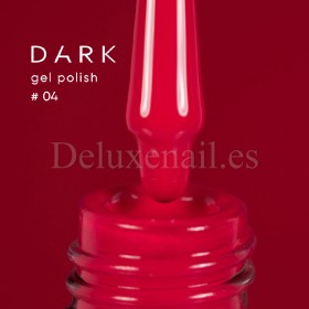 Esmalte Permanente Dark 04, Rojo, 10 ml