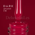 Esmalte Permanente Dark 05, Rojo rosado, 10 ml