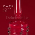 Esmalte Permanente Dark 06, Rojo, 10 ml