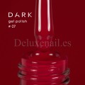 Esmalte Permanente Dark 07, Rojo rosado oscuro, 10 ml