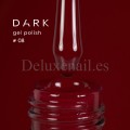Esmalte Permanente Dark 08, Rojo oscuro, 10 ml