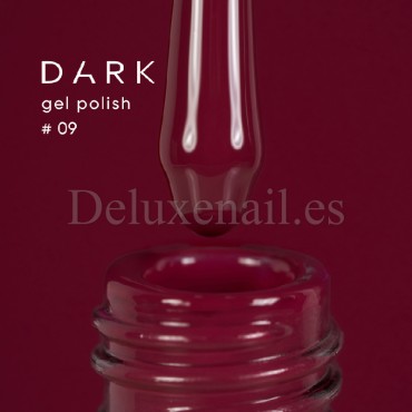 Esmalte Permanente Dark 09, Granate, 10 ml