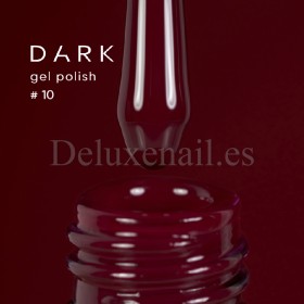 Esmalte Permanente Dark 10, Granate, 10 ml