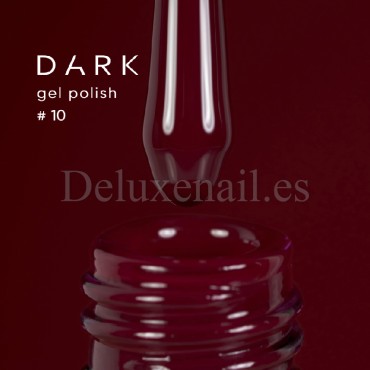 Esmalte Permanente Dark 10, Granate, 10 ml