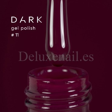 Esmalte Permanente Dark 11, Borgoña oscuro, 10 ml