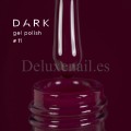 Esmalte Permanente Dark 11, Borgoña oscuro, 10 ml