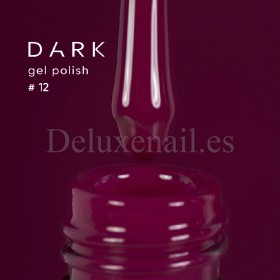 Esmalte Permanente Dark 12, Borgoña, 10 ml