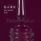 Esmalte Permanente Dark 15, Burdeos oscuro, 10 ml