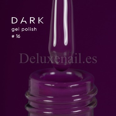 Esmalte Permanente Dark 16, Berenjena, 10 ml